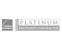 Owens Corning Roofing Platinum preferred contractor