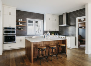 Kitchen Island with seating in beautiful kitchen