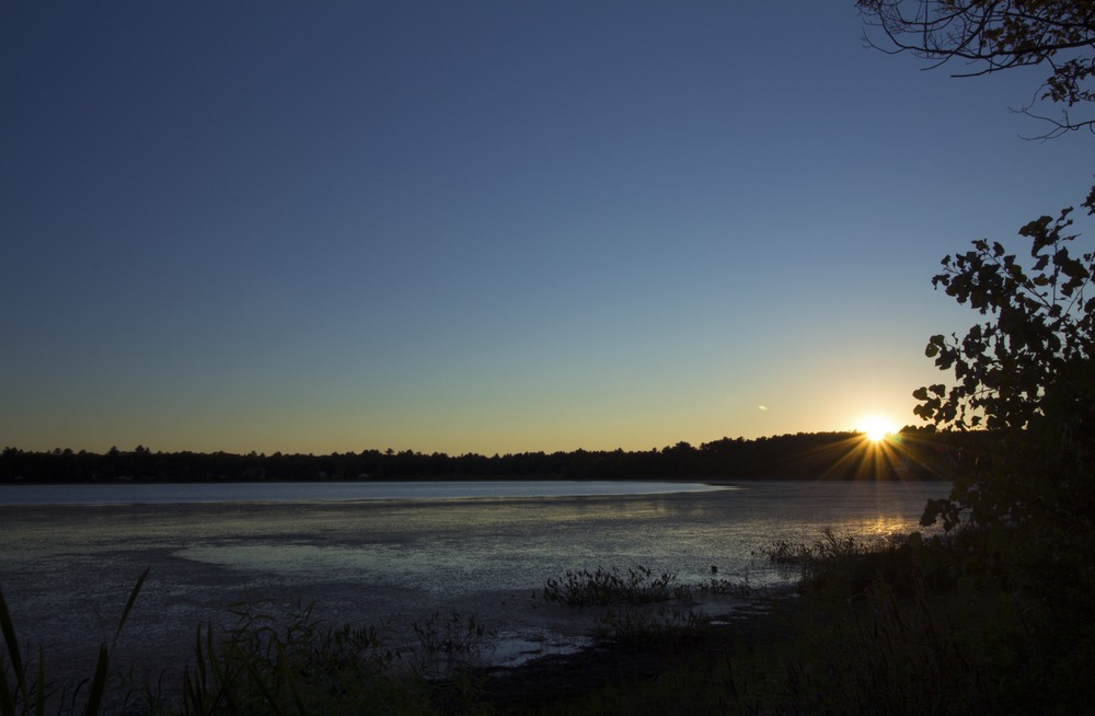 norton ma sunset