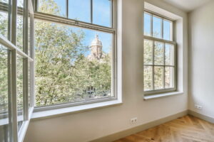 New replacement windows improving a home’s exterior appearance